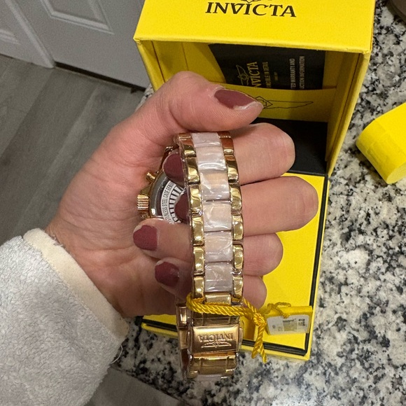 Invicta Angel Chronograph Quartz Crystal Watch - Picture 2 of 7